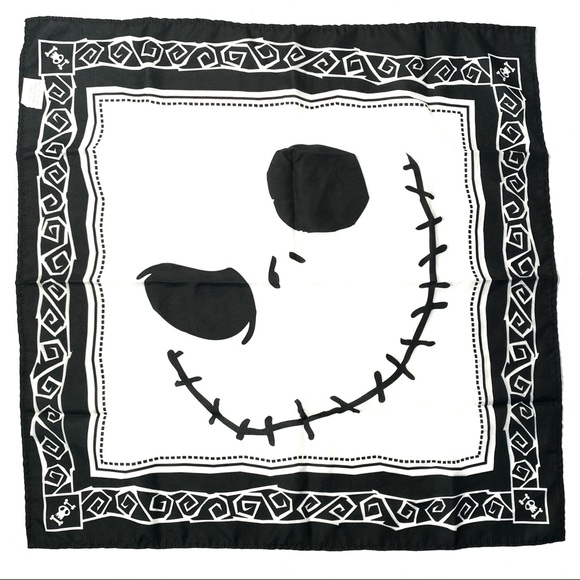 Disney Bandana Jack Skellington Nightmare - Picture 2 of 8